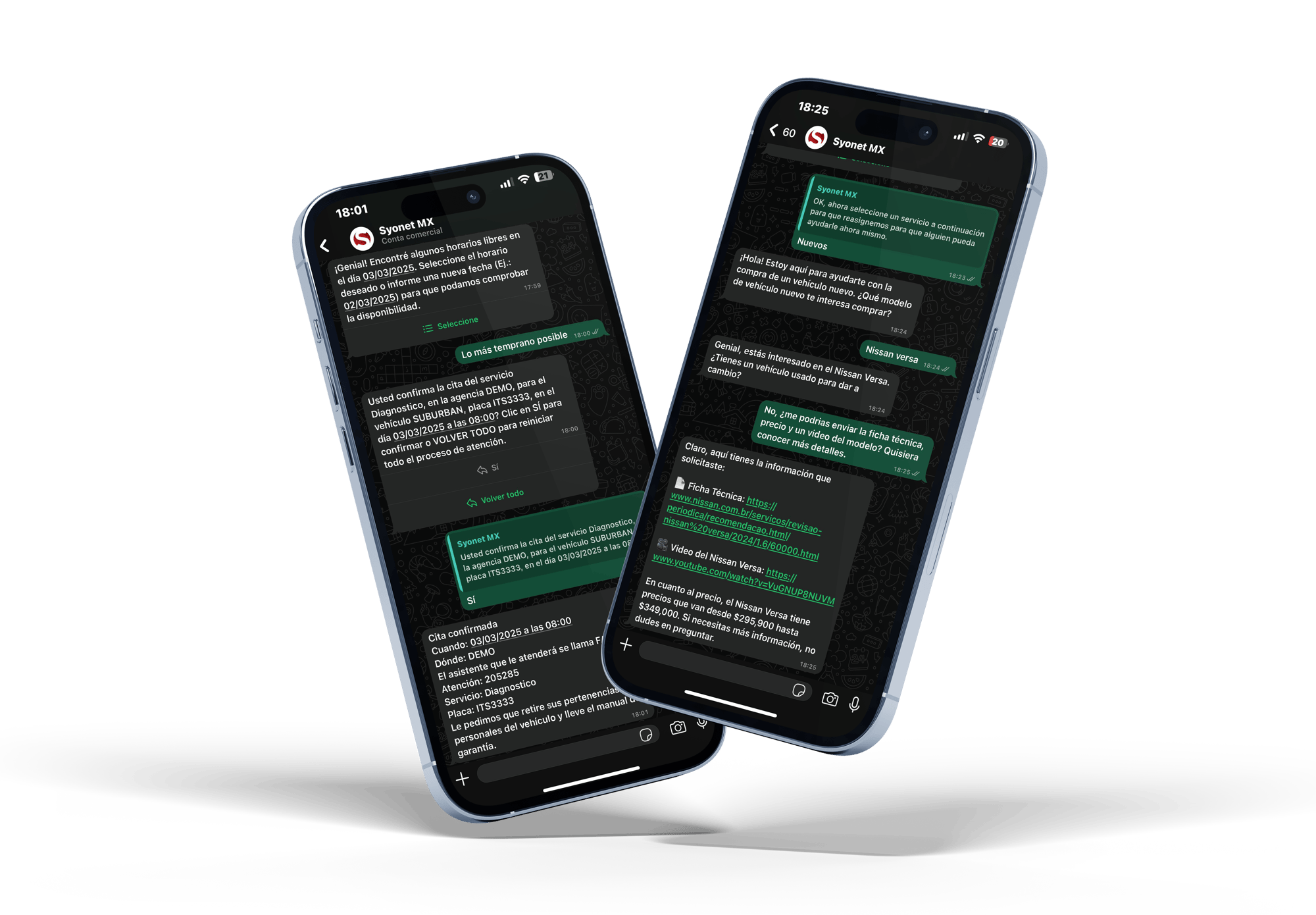 Mockup 2 celulares